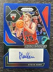 Steve Kerr [Blue Prizm] #11 Basketball Cards 2023 Panini Prizm Signature Prices