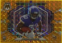 Jordan Addison [Orange] #ND-14 Football Cards 2023 Panini Mosaic NFL Debut Prices