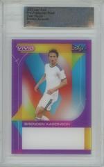 Brenden Aaronson [Purple] #BA-BA1 Soccer Cards 2022 Leaf Vivid Autographs Prices