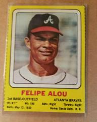 Felipe Alou [Hand Cut] Baseball Cards 1969 Transogram Prices