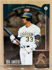 Jose Canseco [seating] #46 Baseball Cards 1998 Donruss Preferred Prices
