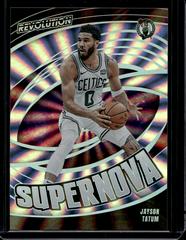 Jayson Tatum [Sunburst] #2 Basketball Cards 2023 Panini Revolution Supernova Prices
