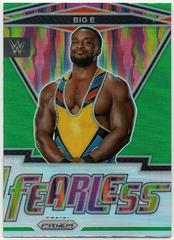 Big E [Green Prizm] Wrestling Cards 2022 Panini Prizm WWE Fearless Prices