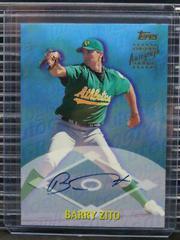 Barry Zito [Certified Autograph] #TTA67 Baseball Cards 2000 Topps Traded Prices