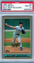 Kevin Brown [Devil Rays Inaugural] #6 Baseball Cards 1998 Topps Prices