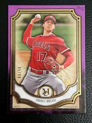 Shohei Ohtani [Amethyst] #100 Baseball Cards 2018 Topps Museum Collection Prices