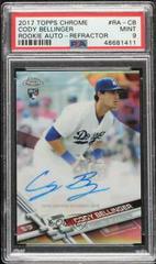 Cody Bellinger [Refractor] #RA-CB Baseball Cards 2017 Topps Chrome Rookie Autographs Prices