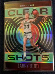Larry Bird [Emerald] #7 Basketball Cards 2020 Panini Illusions Clear Shots Prices