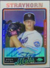 Kole Strayhorn [Autograph Refractor] #230 Baseball Cards 2005 Topps Chrome Prices