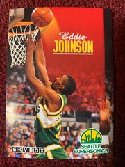 Eddie Johnson Basketball Cards 1992 Skybox Prices