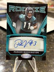 Parker Washington [Teal Etch] #RS-14 Football Cards 2023 Panini Certified Rookie Signatures Prices