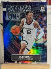 Ja Morant [Blue] #1 Basketball Cards 2022 Panini Donruss Optic Express Lane Prices