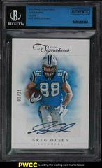 Greg Olsen [Autograph Silver] #102 Football Cards 2012 Panini Prime Signatures Prices