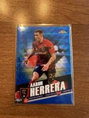 Aaron Herrera [Blue Wave] #102 Soccer Cards 2022 Topps Chrome MLS Prices