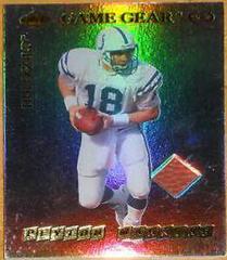 Peyton Manning [hologold] Football Cards 1999 Collector's Edge Odyssey Game Gear Prices