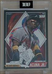 Ronald Acuna Jr. [Silver Foil] #30 Baseball Cards 2022 Topps Project 100 Prices