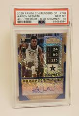 Aaron Nesmith [Blue Shimmer Autograph] #74 Basketball Cards 2020 Panini Contenders Draft Picks Prices