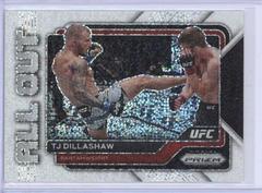 TJ Dillashaw [White Sparkle] Ufc Cards 2023 Panini Prizm UFC All Out Prices