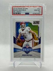 Baker Mayfield Football Cards 2018 Score NFL Draft Prices
