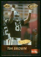 Tim Brown #20 Football Cards 1999 Collector's Edge Fury Prices