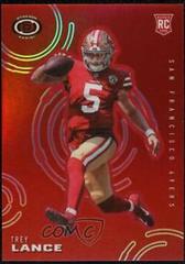 Trey Lance [Red] Football Cards 2021 Panini Chronicles Dynagon Rookies Prices