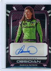 Danica Patrick [Pink] #OS-DP Racing Cards 2021 Panini Chronicles NASCAR Obsidian Signatures Prices
