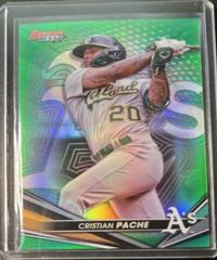 Cristian Pache [Green] #1 Baseball Cards 2022 Bowman's Best Prices