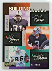 Tim Brown, Jeff George, Napoleon Kaufman, Darrell Russell, Desmond Howard #378 Football Cards 1997 Collector's Choice Prices