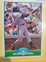 Kevin Mitchell #39 Baseball Cards 1989 Score Prices