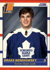 Drake Berehowsky #434 Hockey Cards 1990 Score Prices