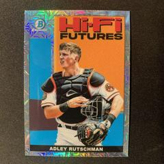 Adley Rutschman [Mega Box Mojo] #HIFI-3 Baseball Cards 2022 Bowman Hi Fi Futures Prices