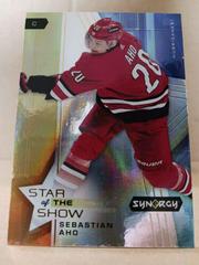 Sebastian Aho Hockey Cards 2021 Upper Deck Synergy Star of the Show Prices