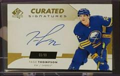 Tage Thompson Hockey Cards 2022 SP Authentic Curated Signatures Prices