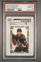 Nathan Smith [10] Hockey Cards 2022 Upper Deck Population Count Prices