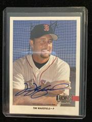 Tim Wakefield [Autograph] #AS-TW Baseball Cards 2017 Topps Archives Snapshots Prices