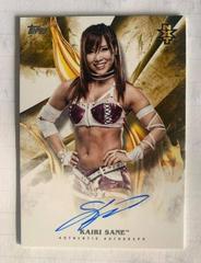 Kairi Sane [Gold] Wrestling Cards 2019 Topps WWE Undisputed Autographs Prices