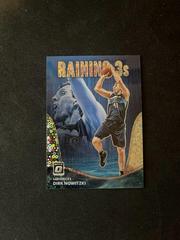 Dirk Nowitzki [Holo Fast Break] Basketball Cards 2022 Panini Donruss Optic Raining 3s Prices