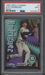 Alex Rodriguez [Rave] Baseball Cards 1998 Circa Thunder Prices