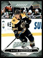 David Pastrnak #5 Hockey Cards 2019 Upper Deck MVP Prices