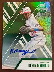 Ronny Mauricio [Autograph] Baseball Cards 2017 Panini Elite Extra Edition Prices