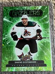 Shayne Gostisbehere [Green] Hockey Cards 2022 Upper Deck Dazzlers Prices