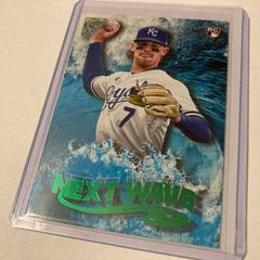 Bobby Witt Jr. [Green] Baseball Cards 2022 Topps Gallery Next Wave Prices