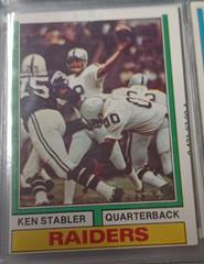 Ken Stabler Football Cards 1974 Topps Prices