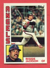 Reggie Jackson #100 Baseball Cards 1984 Topps Tiffany Prices
