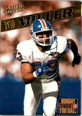 Anthony Miller Football Cards 1995 Action Packed Monday Night Football Prices