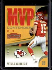 Patrick Mahomes II [Gold] Football Cards 2018 Panini Contenders MVP Prices