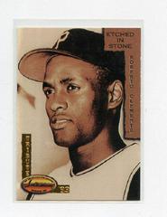 Roberto Clemente Baseball Cards 1993 Ted Williams Co. Etched in Stone Prices