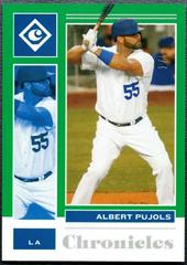Albert Pujols [Green] #6 Baseball Cards 2021 Panini Chronicles Prices