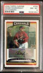 Adam Wainwright [Autograph] Baseball Cards 2006 Topps Chrome Prices