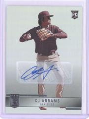 CJ Abrams [Autograph] Baseball Cards 2022 Panini Chronicles Elite Prices